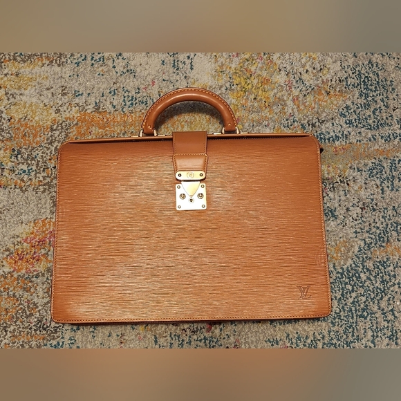 Louis Vuitton Other - Louis Vuitton Brown Leather Briefcase